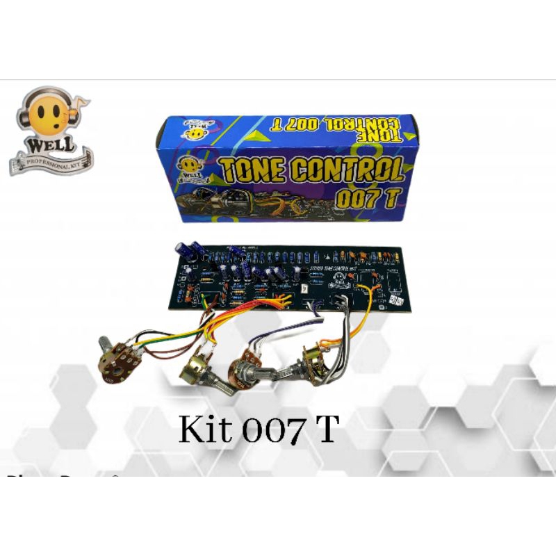 Kit Well Tone Control Stereo 007T