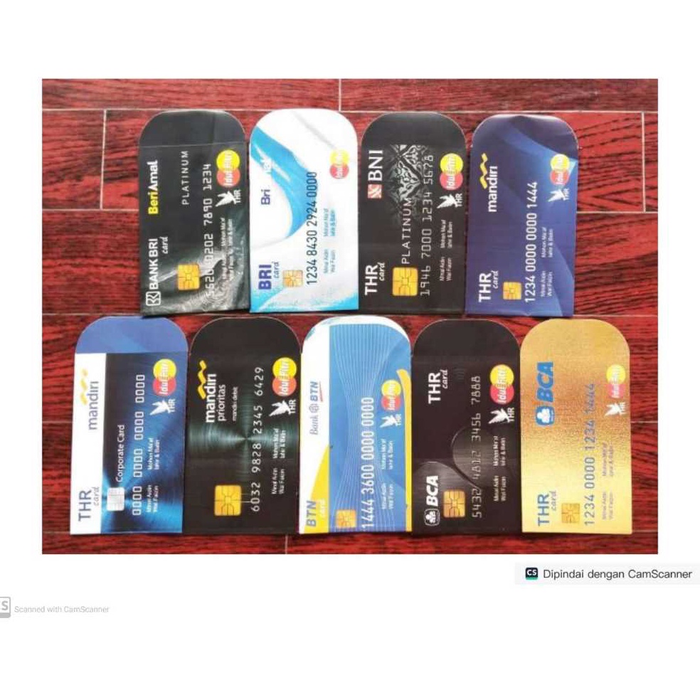 

ART W62Z amplop ampau lebaran Atm uk medium isi 1 lembar karakter