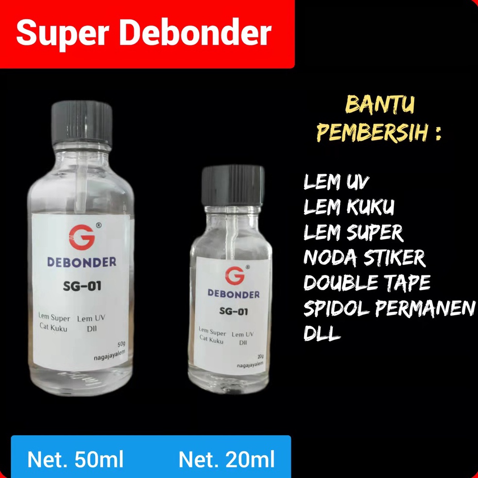 

ART F2A Debonder SG1Alat Penghilang LemCairan Pembersih Lem