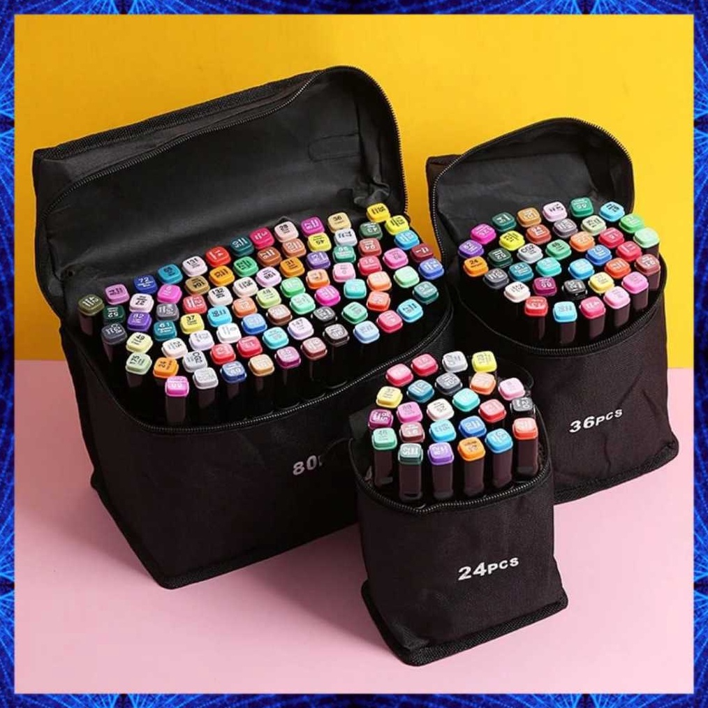 

KODE D7J9 Stabilo Spidol Warna Sketsa Umum Dua Sisi Kepala Tulis Luas dan Halus Double Headed General Touch Marker Pen Animation Set Markers Dual Side Fine Art Brush Twin Market Set 24pcs 48pcs 8pcs All In One Multi Color Pena Pensil