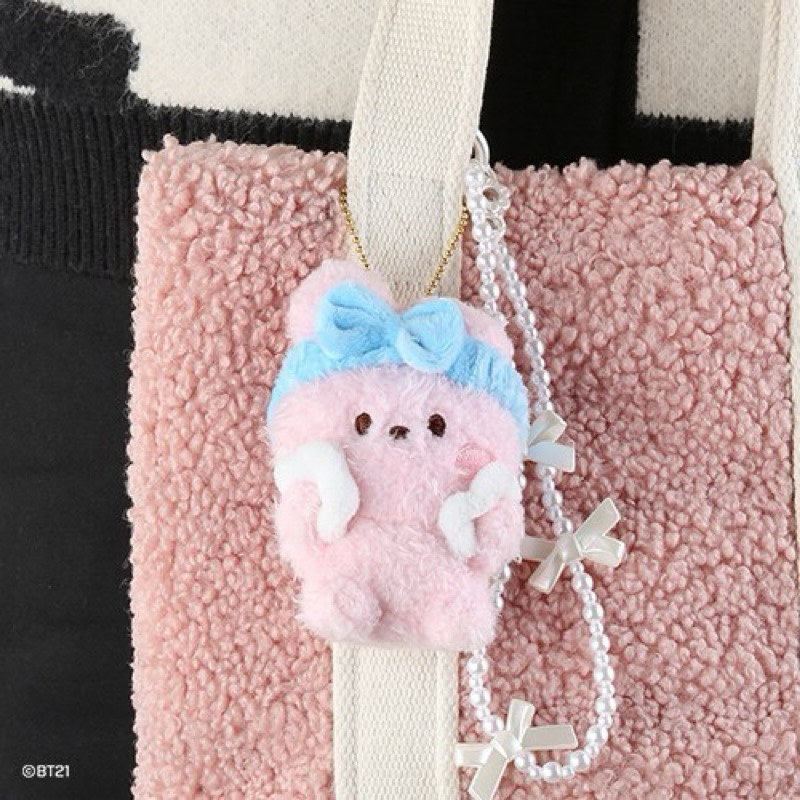 [READY STOCK] BT21 Minini Doll Keyring Bath Time