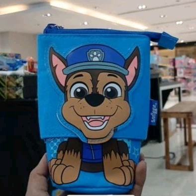 

pencil case smiggle paw patrol satuan pink blue new ori tempat pensil