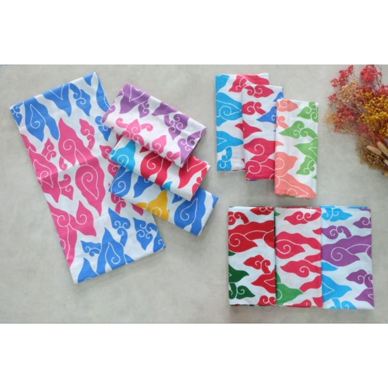 Batik Mega Mendung Batik Print Mega Mendung khas Cirebon