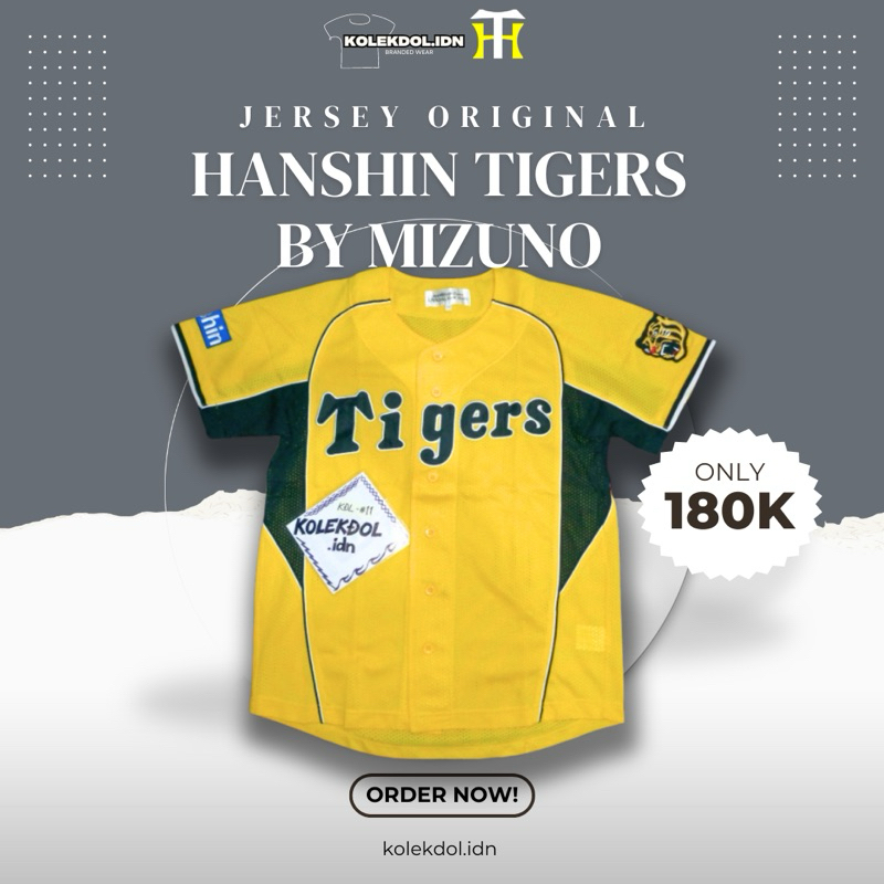 Jersey Original - Hanshin Tigers by Mizuno - KDL-11