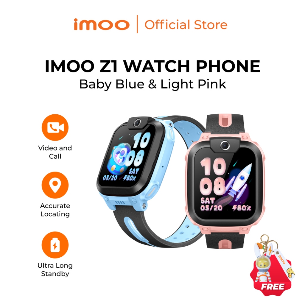 IMOO WATCHPHONE Z1 WATERPROOF HD CAMERA SMARTWATCH JAM TANGAN ANAK GPS