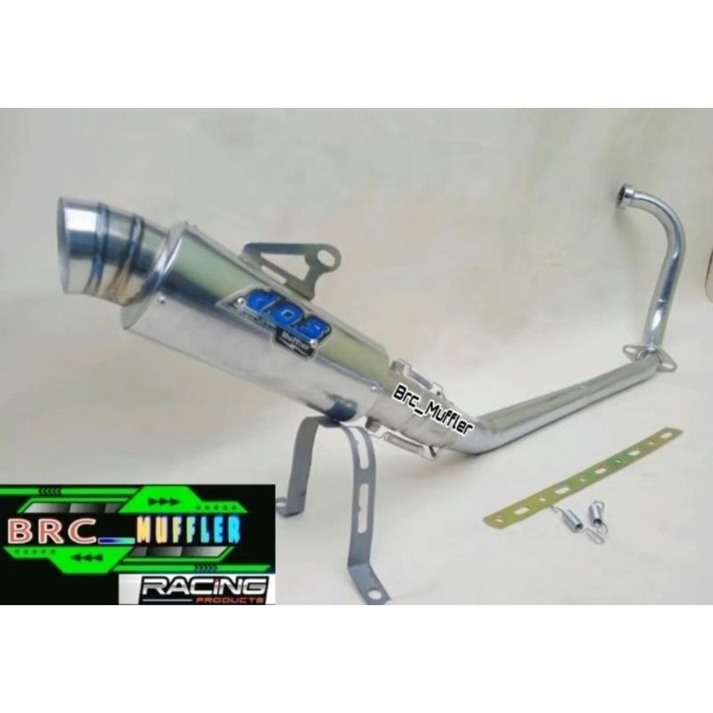 KNALPOT RACING DOS MOTOR JUPITER MX OLD 135, JUPITER MX 135 NEW, MX KING 150, SATRIA FU KARBU BARONG