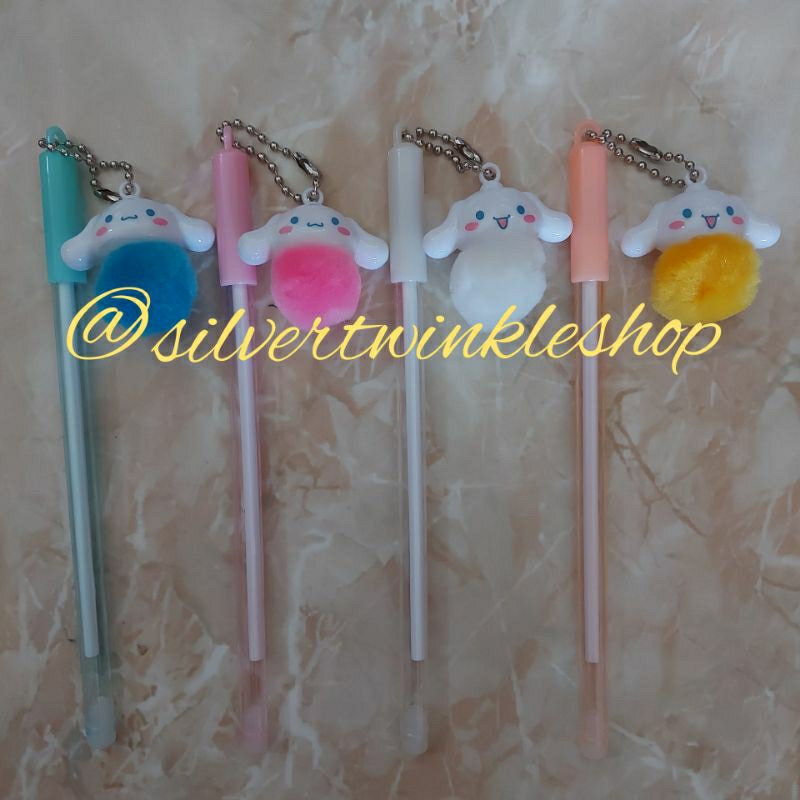 

Bolpen gel karakter cinnamoroll bulu warna warni pulpen pen bolpoin pena sanrio alat tulis kantor sekolah atk stationery stationary fur cetek pompom pom pom mekanik bollpoint penggaris ruler penghapus eraser pensil pencil hitam black ink murah