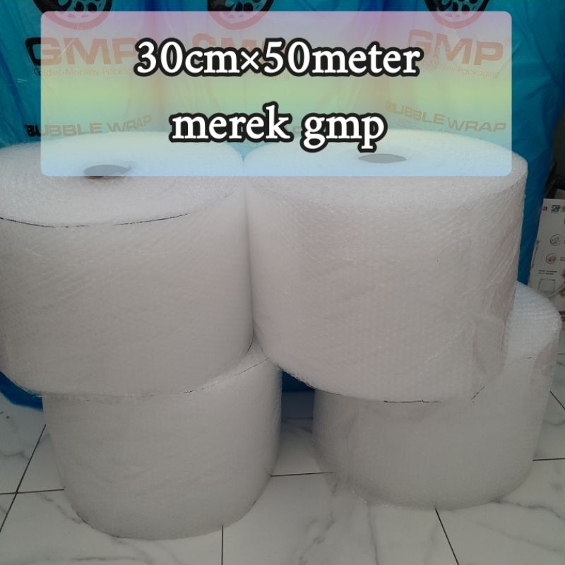

Bubble Wrap Ukuran 30cm×50m Bening Bubble Wrap Gmp Premium Tebal Bubblewrap Bubble Wrap Packing Plastik Wrapping Barang