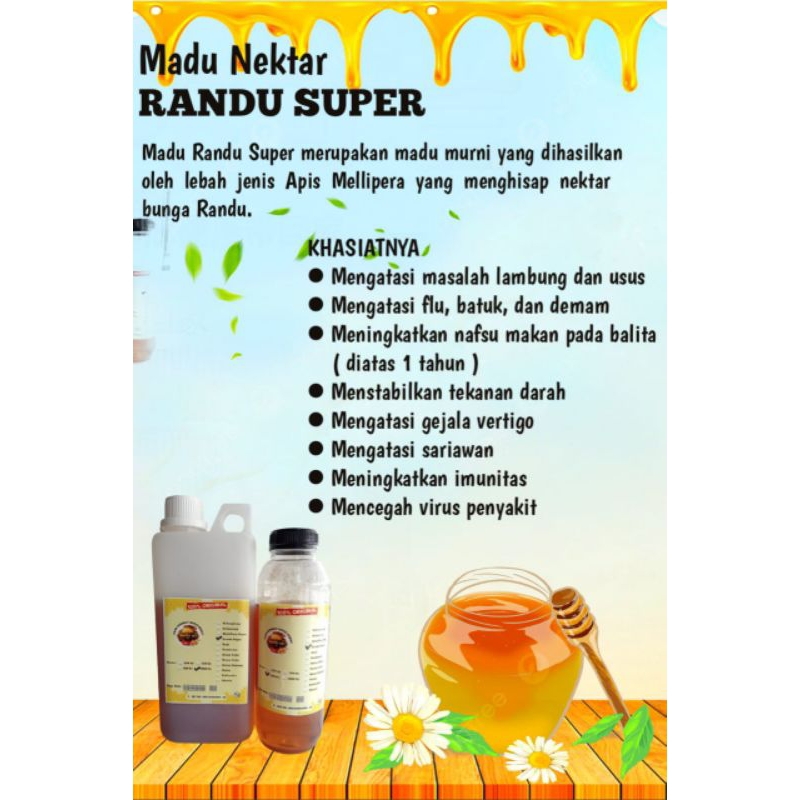 

Madu Nektar Randu Super