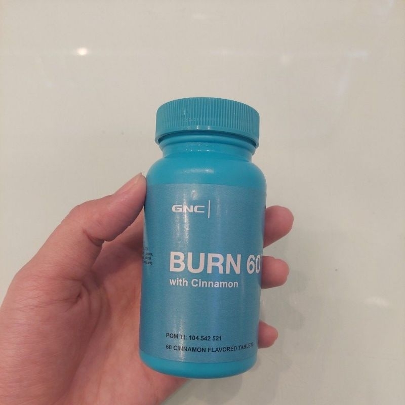 gnc burn 60 with cinnamon isi 60