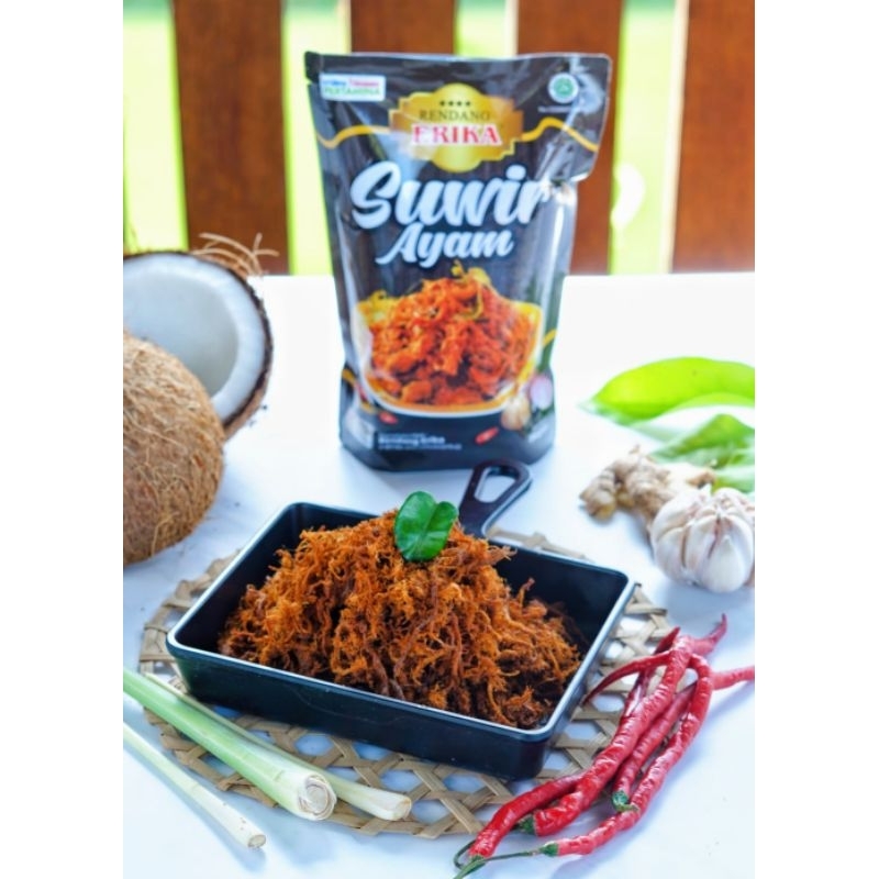 

Rendang Suwir ayam 200g