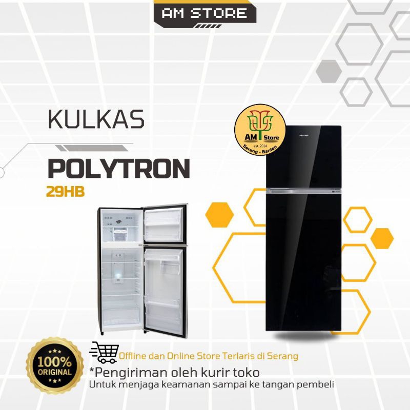 Kulkas Polytron 29HB (2 Pintu)