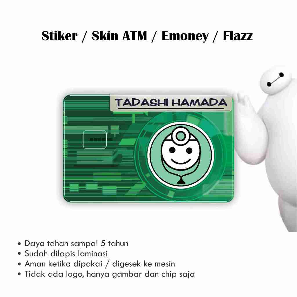 

Stiker / Garskin ATM TADASHI HAMADA / Skin Emoney / Flazz