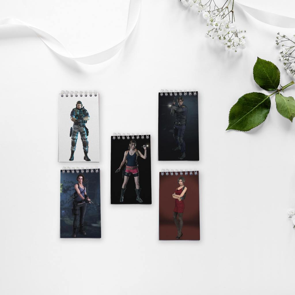 

Note Book Spiral Medium (7 cm x 12 cm) Edisi Resident Evil