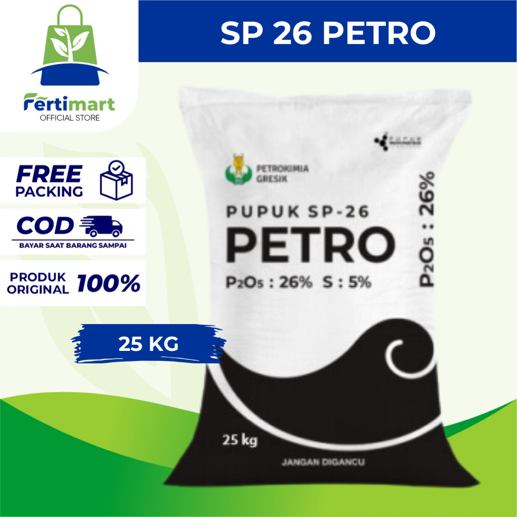 Fertimart - Pupuk SP-26 Petro 25 Kg