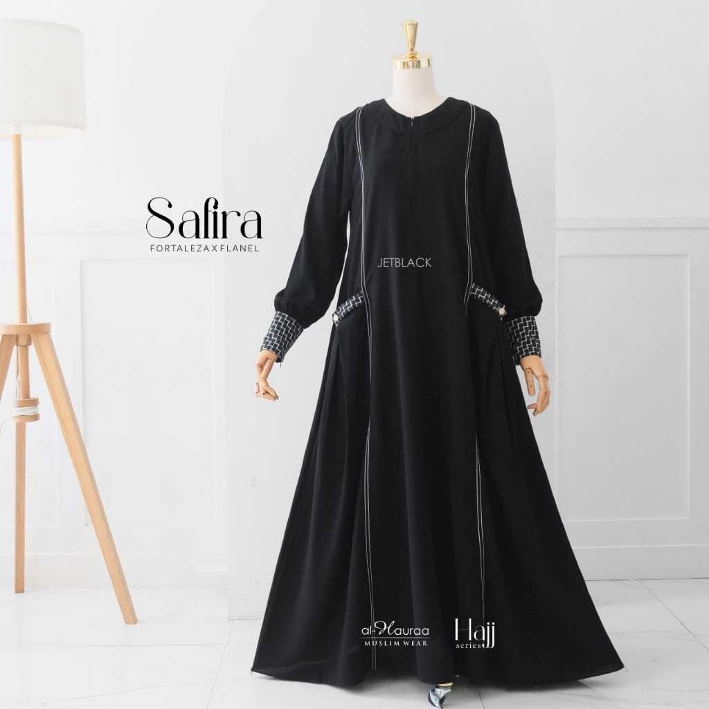 Gamis Safira Fortaleza X Flanel By Al-Hauraa