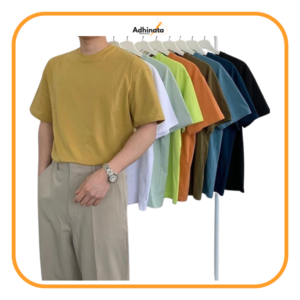 Kaos polos oversize kaos polos unisex kaos combed kaos cotton combed kaos combed 30s kaos big size k