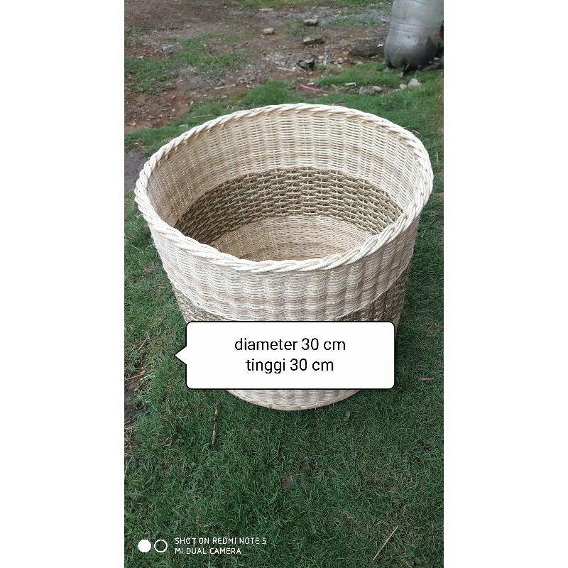 Feraristore Kerajang Rotan Bedcover Shiges/Mendong Box Kerajang Londry Bedcover / Kerajang Paling