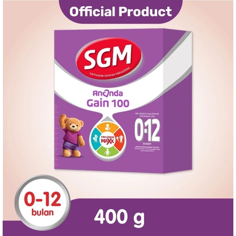 SGM Ananda gain 100 0-12 bulan 400gr