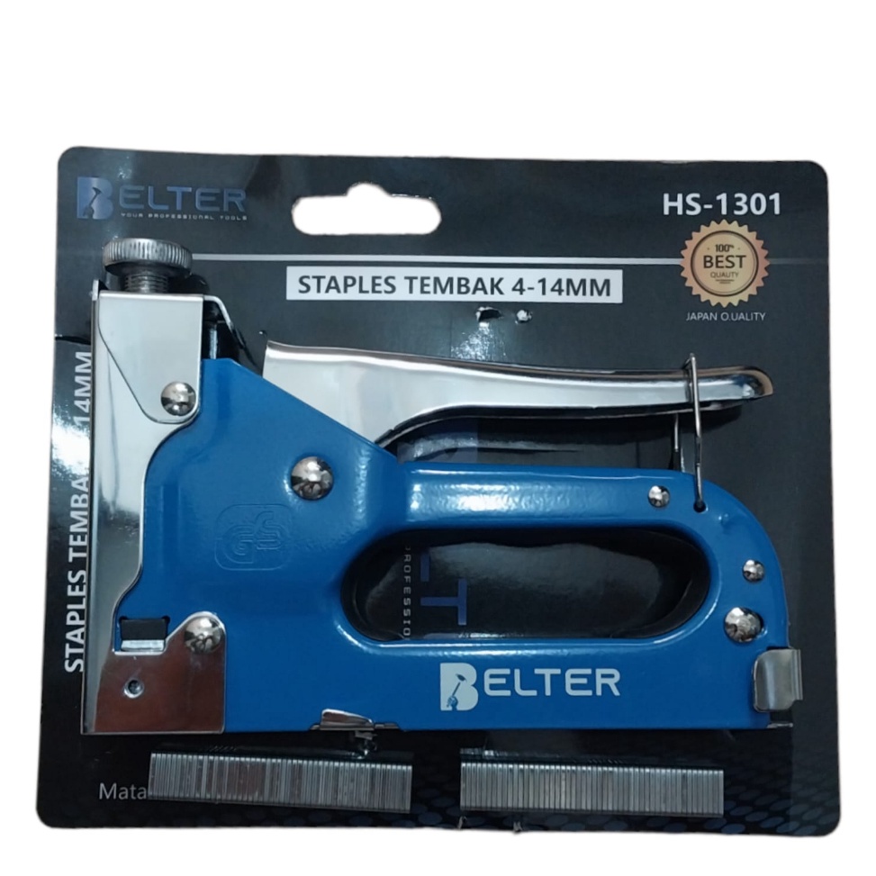 

KODE T6D3 Stapler Tembak Staples Manual 414mm Staple Gun 3in1 Tacker Hekter Cekrekan Pengokot Hekter Gun Tacker Staples Sofa Staples Jok Stepler Motor