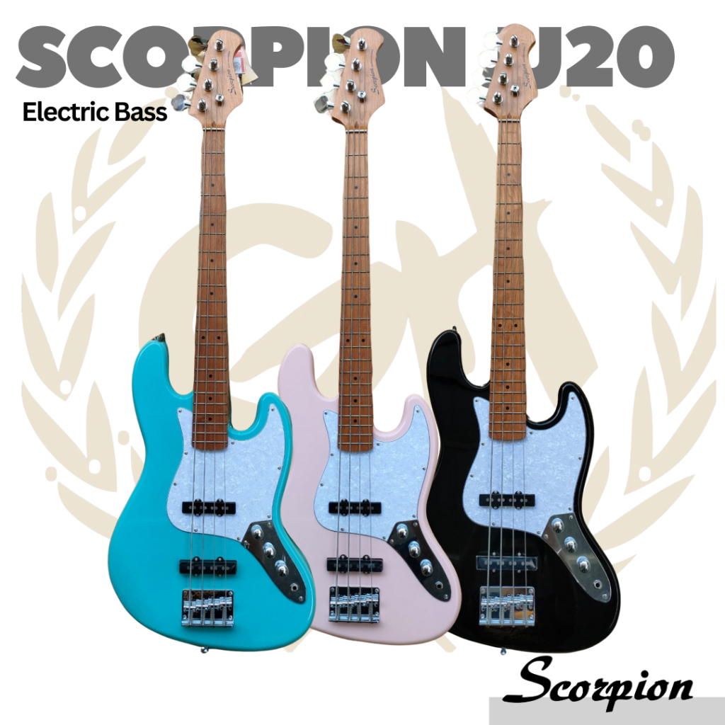 SCORPION JJ20 Electric Bass - Bass Elektrik