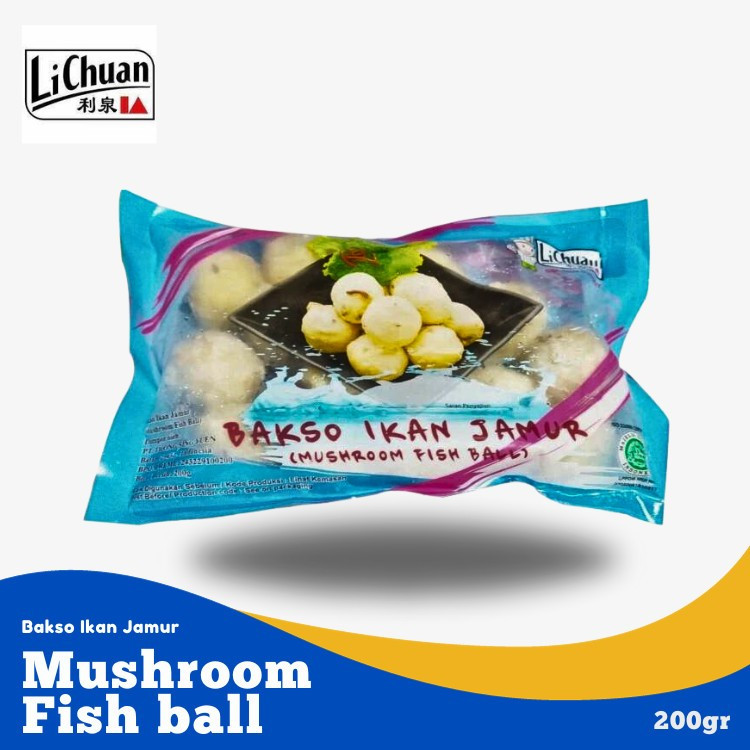 

LICHUAN BASO JAMUR MUSHROOM BALL 200 GRAM