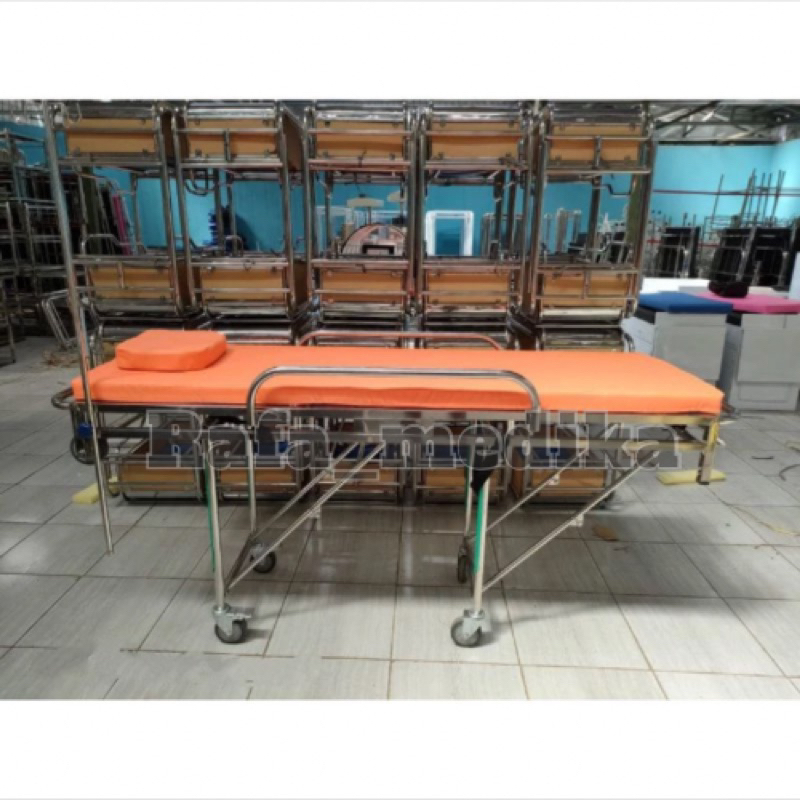 strecher ambulance stainless/ brangkar ambulance