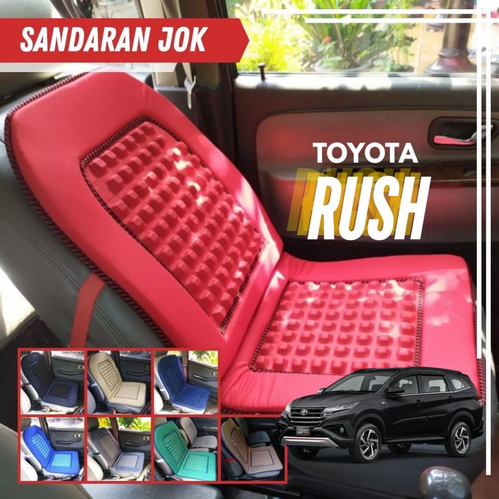Sandaran Jok Mobil Rush Bantalan Duduk Alas Duduk Alas Kursi Bantal Kursi Cover Jok Mobil