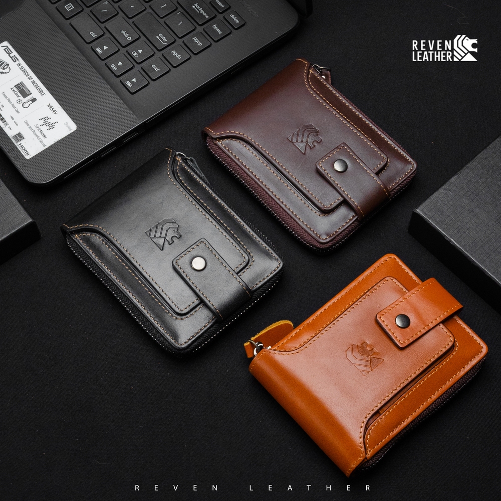 Win Leather - Gerald Wallet Dompet Pria Kulit Asli Premium Unik Praktis Promo Menarik Dompet Cowo An