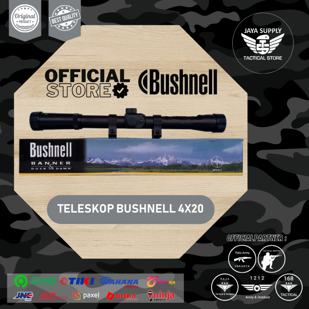 Teleskop Bushnell 4x20mm Original Import