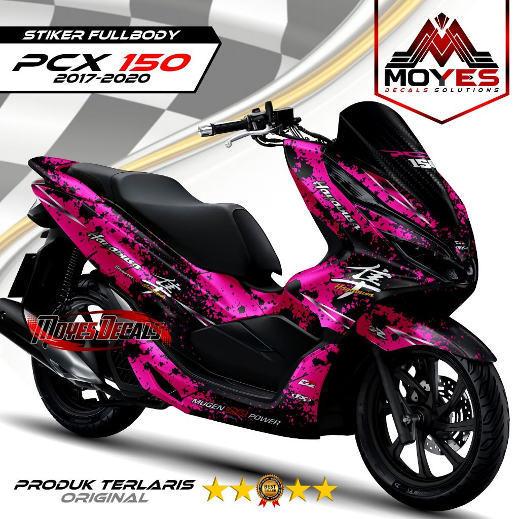 Decal PCX 150 2017 Fullbody Stiker Variasi Honda Pcx 150 2018 Fullbody Sticker Dekal Motor Pcx 150 2