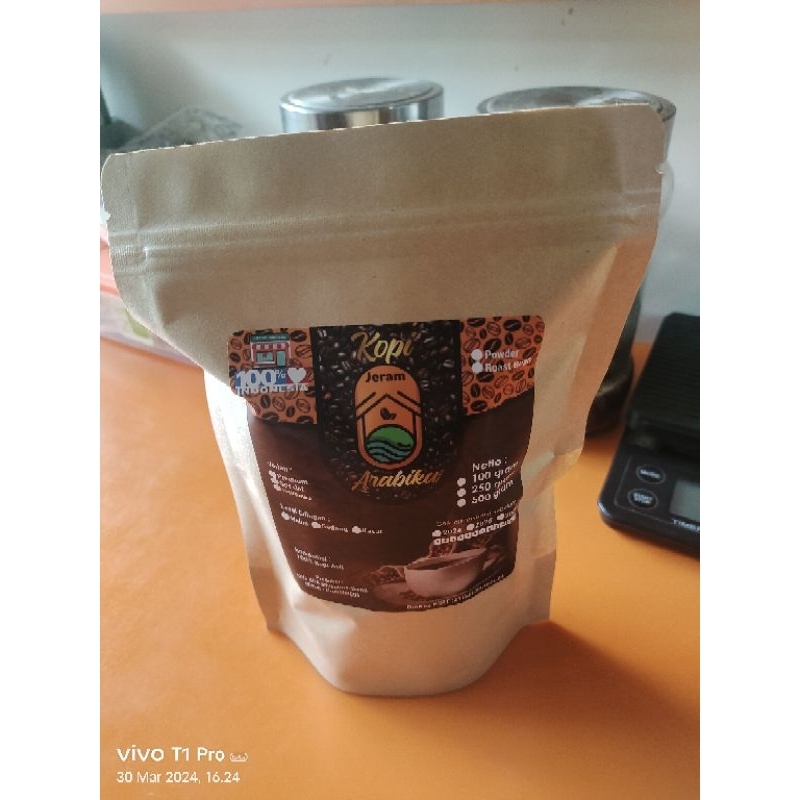 

Kopi Arabika Bali Kintamany-Bubuk/Powder 250 gram-Anta Coffee