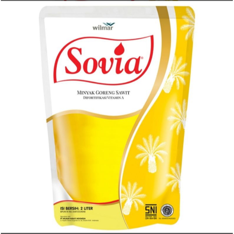 

Sovia Minyak Goreng Sawit 2 L