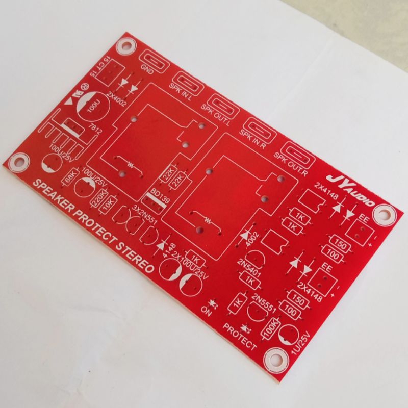 PCB SPEAKER PROTEKTOR STEREO ANTI KONSLET
