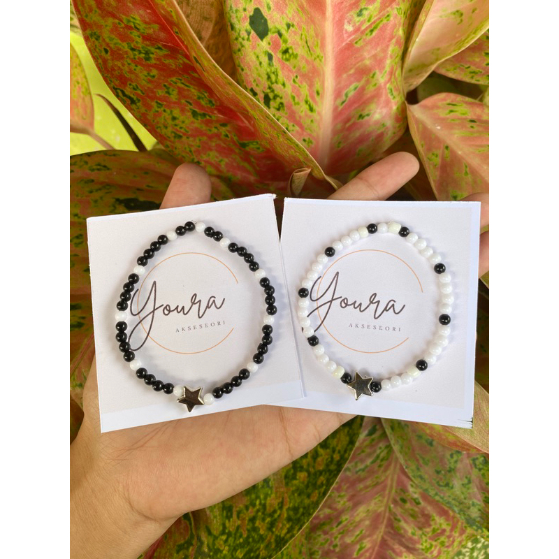 (2pcs gelang) Gelang Couple/Gelang Couple Lucu/Gelang Couple Unik