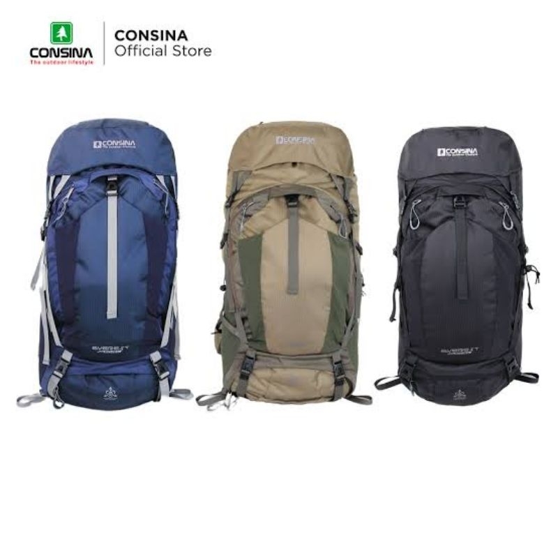 CARRIER CONSINA EVEREST 60+5 L (BLACK)
