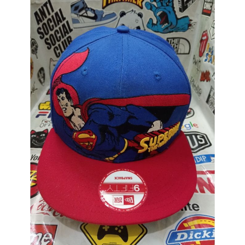 Topi snapback new era x superman biglogo
