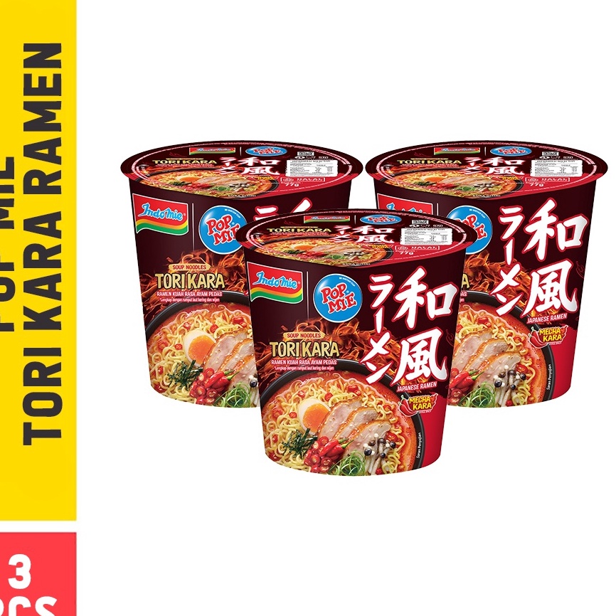 

Terbaru Pop Mie Tori Kara Ramen 3 Pcs