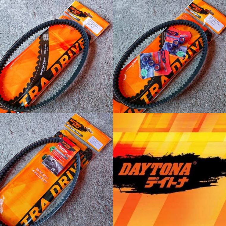 KODE R46I VBELT DAYTONA VANBELT VARIO 125 VARIO 15 ORI DAYTONA JAPAN DOUBLE NOTCH GERIGI