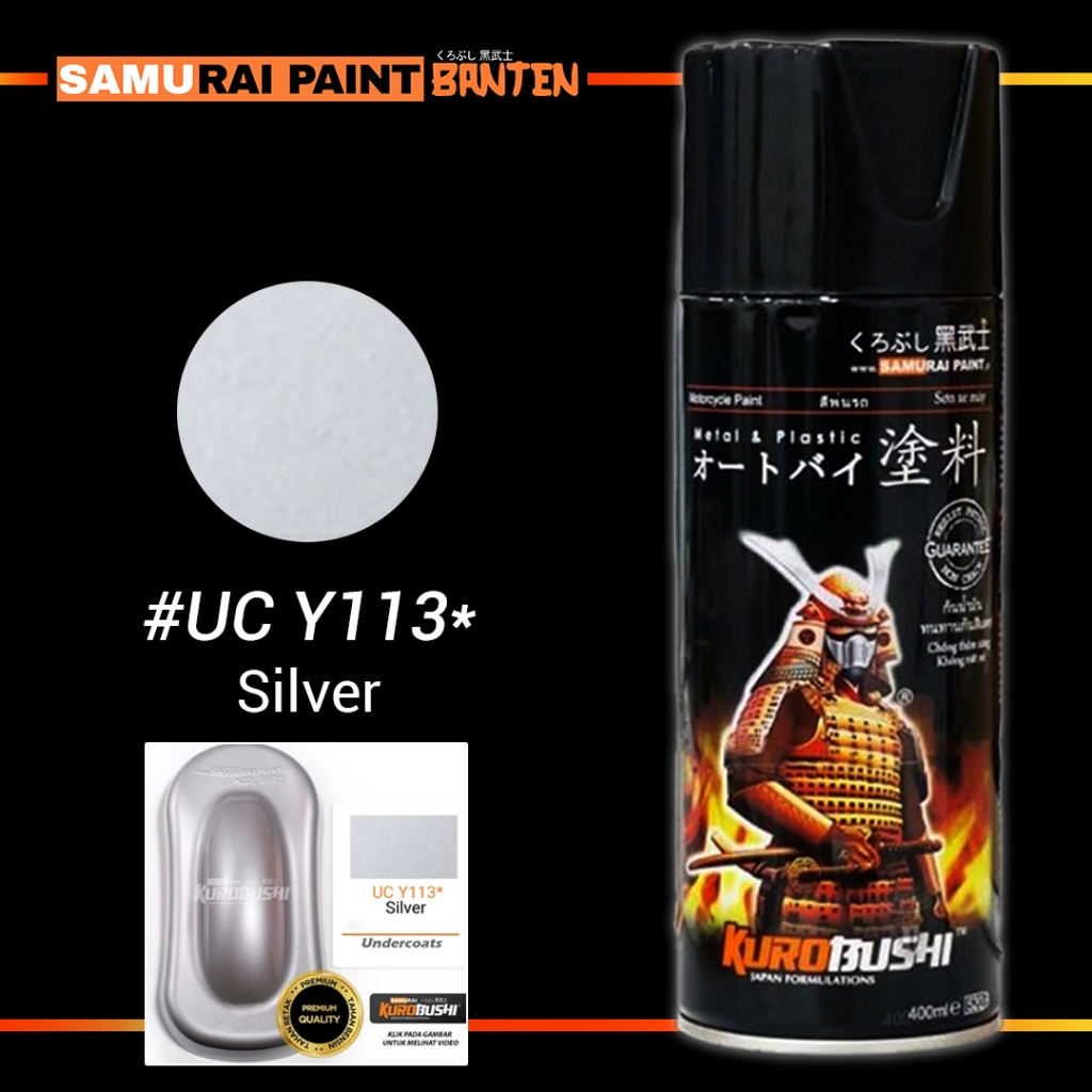 Samurai Paint UC-Y113 Silver Undercoats