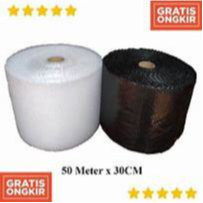 

VitaRush x Bubble Wrap untuk Packing Tebal Murah Lebar 30cm x 50 meter