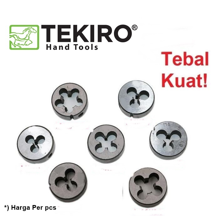 Tekiro Mata Senai / Gagang Snai Drat / Mata Pembuat Drat Luar / Gagang Senai