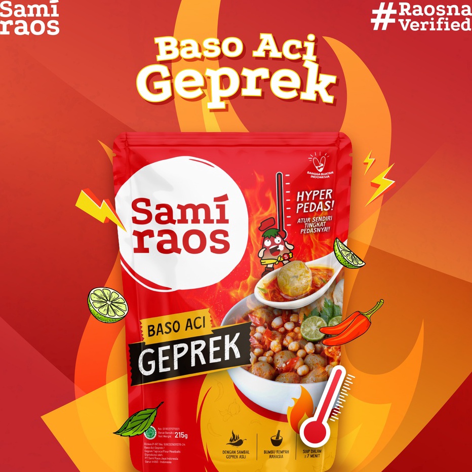 

MEGA SALE SAMIRAOS Baso Aci Geprek
