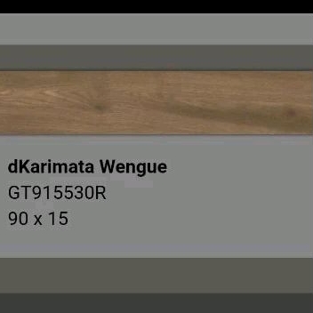 Roman Granit GT915530R dKarimata Wengue 15x90 /granit Kayu / lantai kayu / Keramik Murah