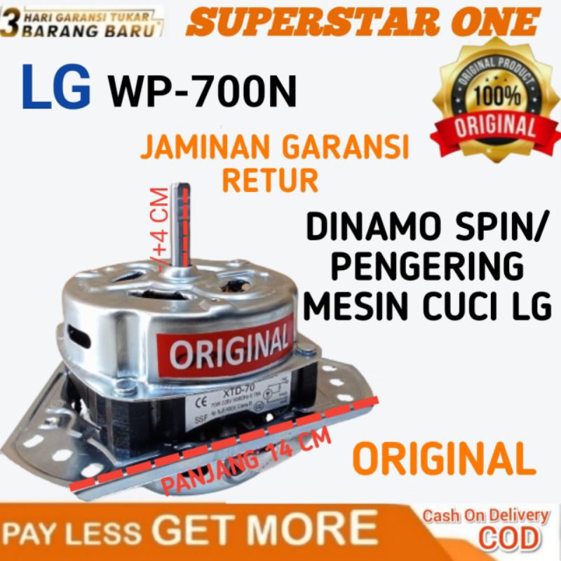 DINAMO PENGERING MESIN CUCI LG WP-700N