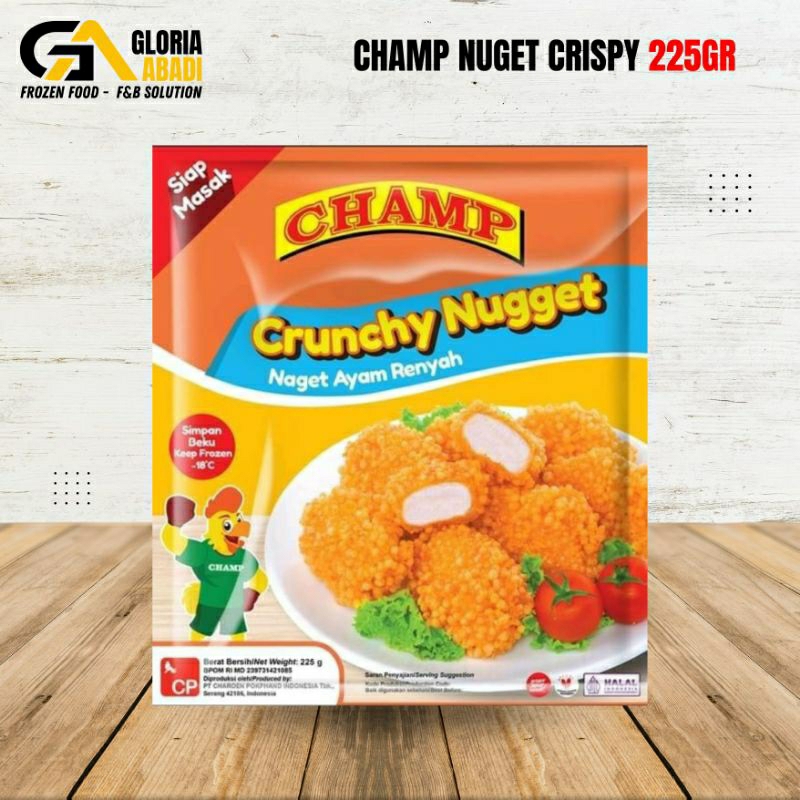 

Champ Nugget Crispy 225gr