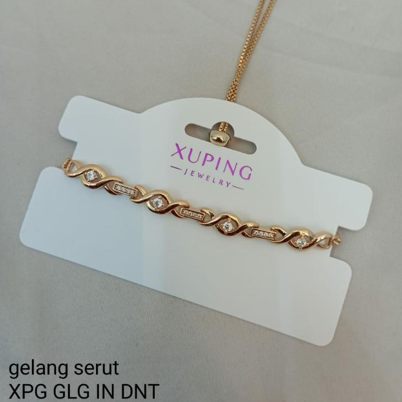 Xuping // Gelang Serut IN DNT ~ Gelang Model Baru Emas/Titanium/Anti Luntur Gelang Anak Perempuan Ma