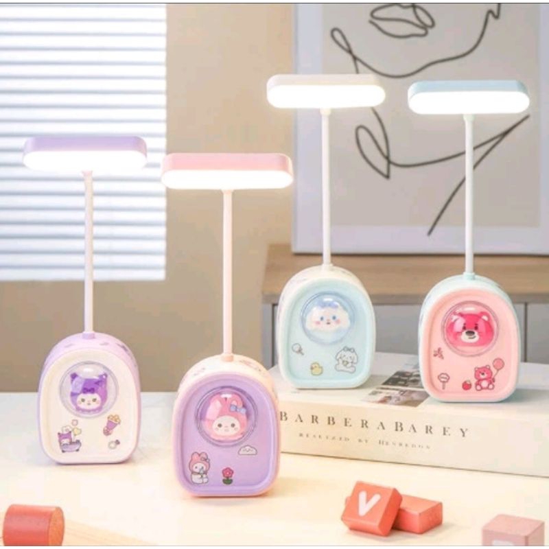 

Cartoon Pet Pencil Sharpener Lamp / Lampu Belajar Karakter + Pengasah pensil Free Stiker MU337
