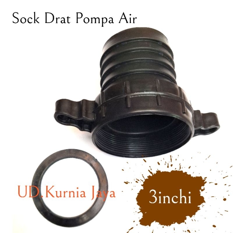 sock drat pompa air alkon 3inchi nepel pompa Air 3inch
