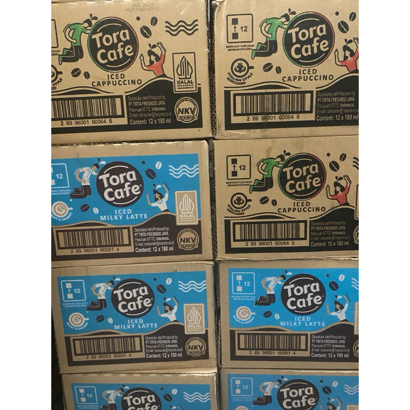 

Tora Cafe Botol 180ml 1 dus (isi 12)